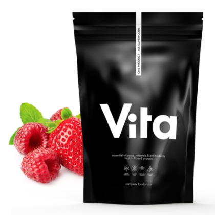 VITA SHAKE - Complete food - Aviečių Ir Braškų